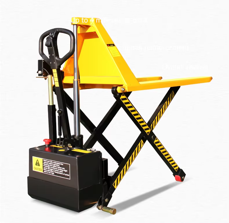 Electric Pallet High Lift Jack Scissor Manual Truck