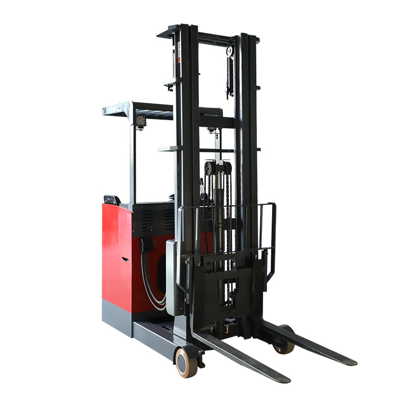 Customized Stand On Type Electric Reach Forklift