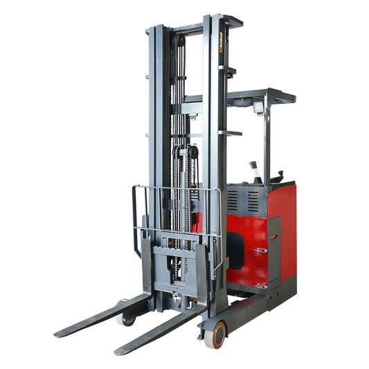 Customized Stand On Type Electric Reach Forklift