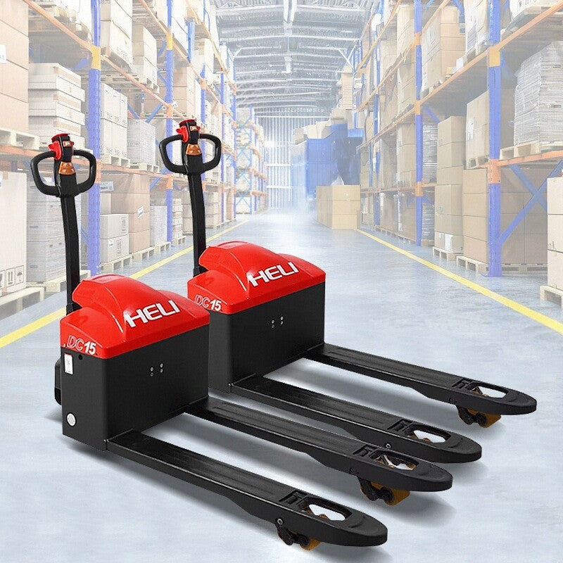 1500kg Electric Pallet Jack Full Electric Pallet Truck Lithium Battery
