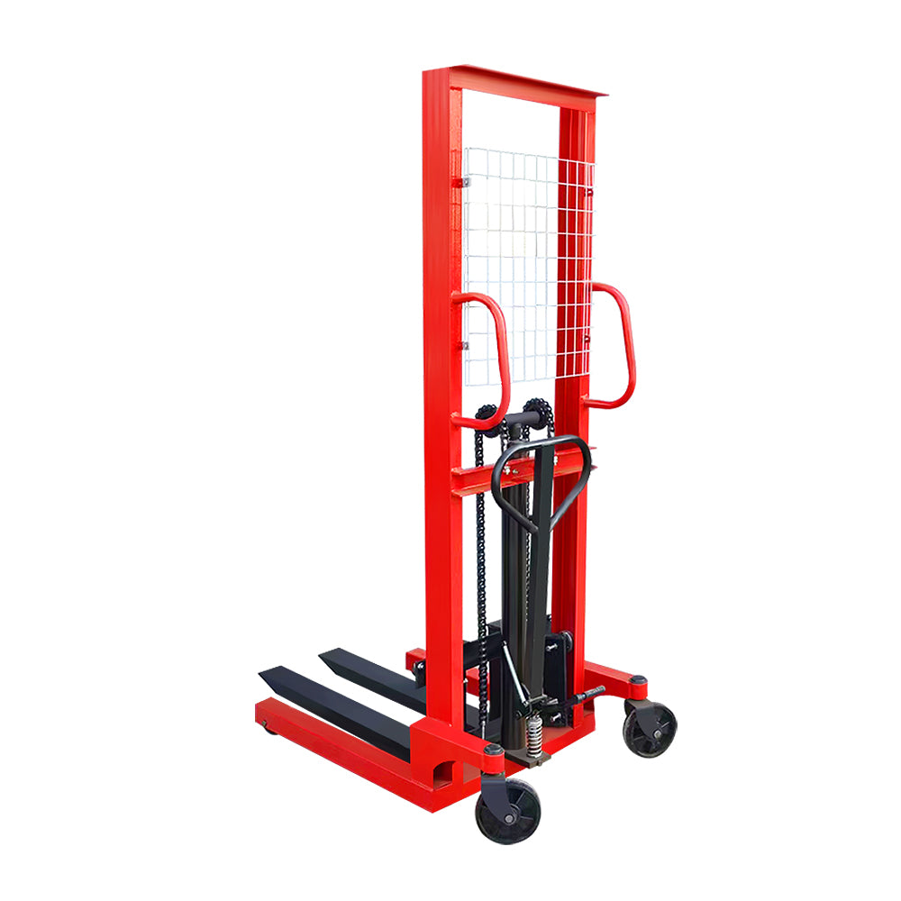 Hand Pallet Stacker Short high lift truck for warehouse