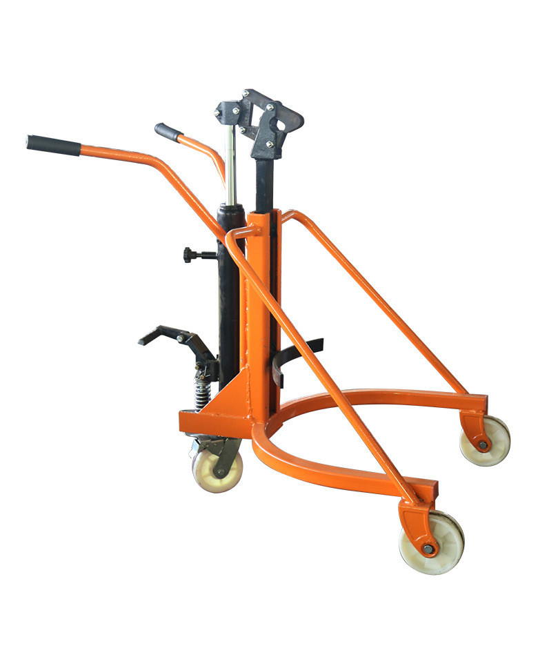 Hand Oil Drum Pallet Truck 350kg Drum Trolley