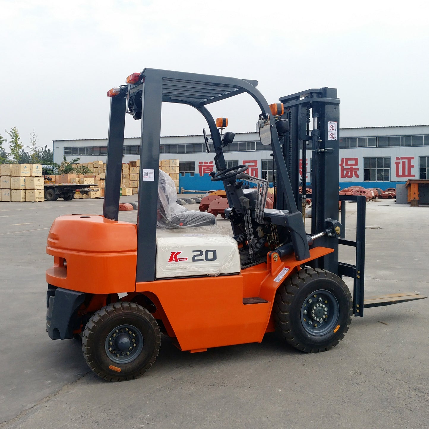 Diesel Forklift With Fork and Side Shift Warehouse Forklift