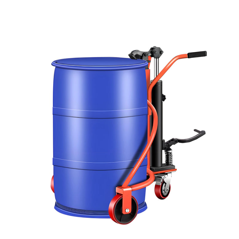 Hand Oil Drum Pallet Truck 350kg Drum Trolley