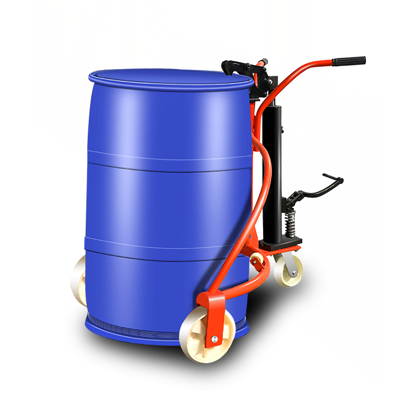 Hand Oil Drum Pallet Truck 350kg Drum Trolley