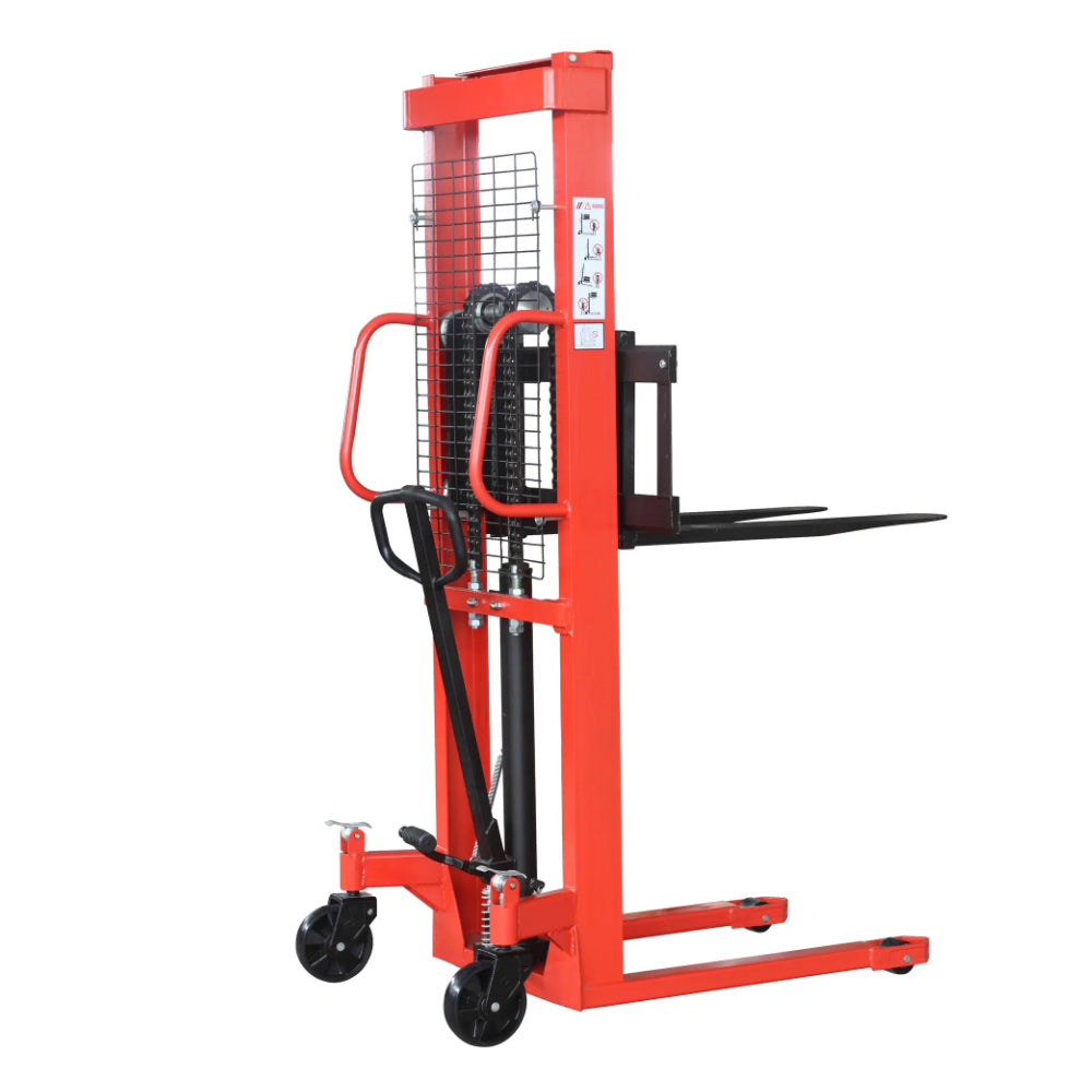 Hand Pallet Stacker Short high lift truck for warehouse