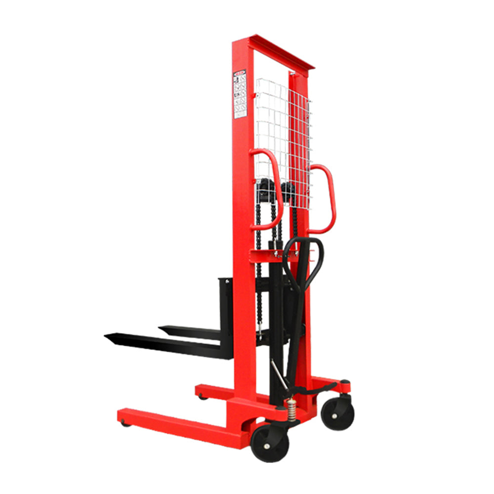 Hand Pallet Stacker Short high lift truck for warehouse