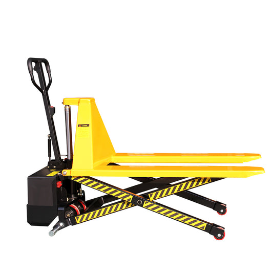High Lift Hand Pallet Jack Scissor Manual Truck