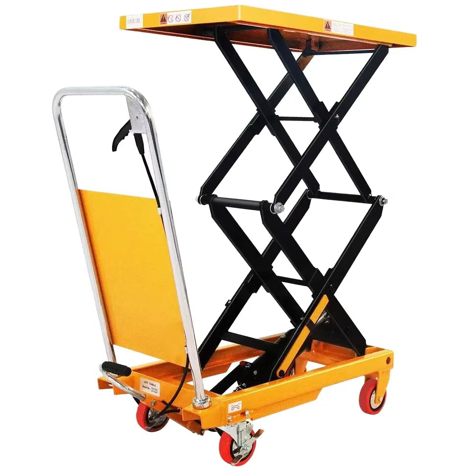43" Stainless Steel Hydraulic Lift Table