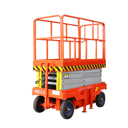Mobile Scissor Platform Lifting Machine