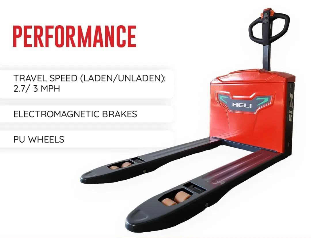4400lbs Electric Pallet Jack –Lead acid battery