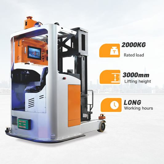 Fully Automated AGV Forklift Automation AS/RS Reach Truck