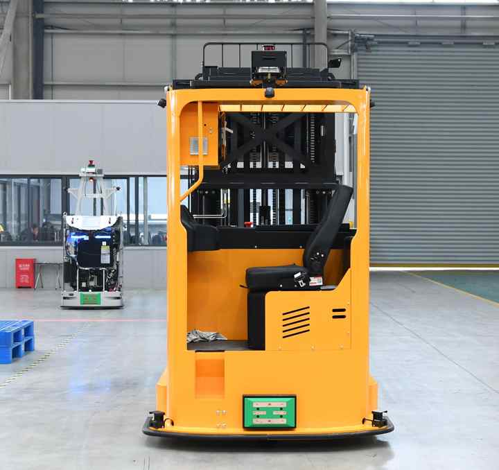Fully Automated AGV Forklift Automation AS/RS Reach Truck