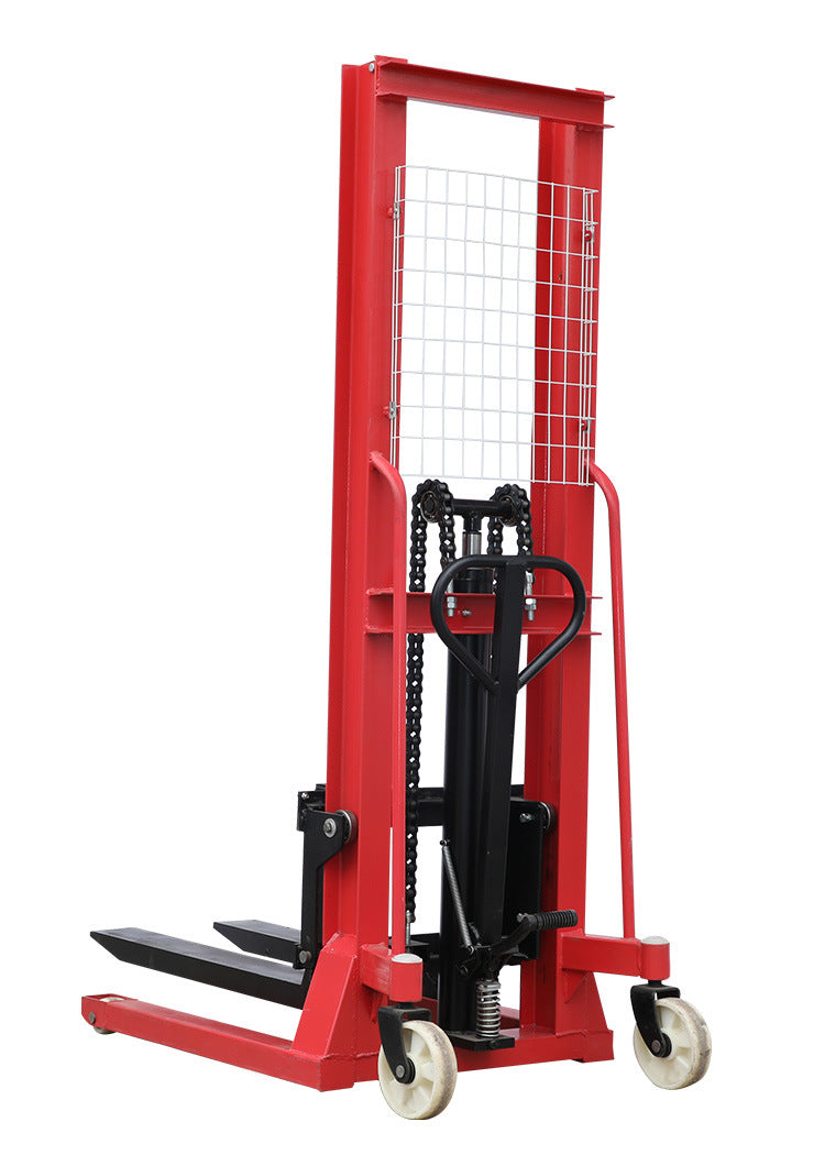 Hand Pallet Stacker Short high lift truck for warehouse