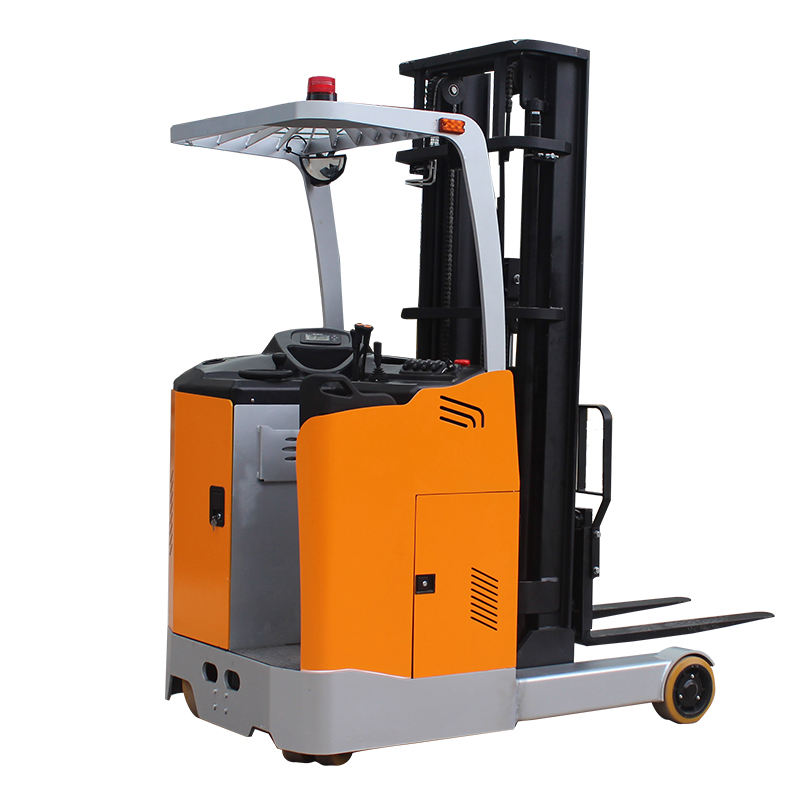 8 Meters 1.5 Ton 2 Ton 48 AC Motor Stand up Electric Reach Forklift