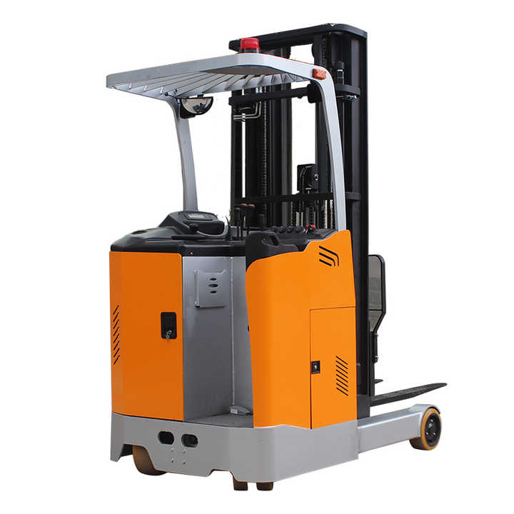 8 Meters 1.5 Ton 2 Ton 48 AC Motor Stand up Electric Reach Forklift