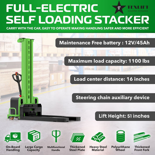 Fully Electric Self Stacker