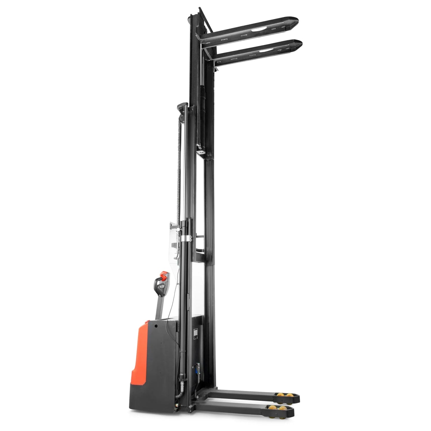 Electric walkie stacker high lift height stacker
