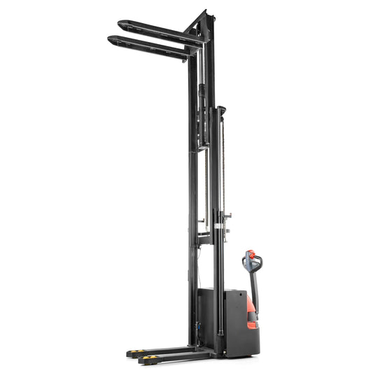 Electric walkie stacker high lift height stacker