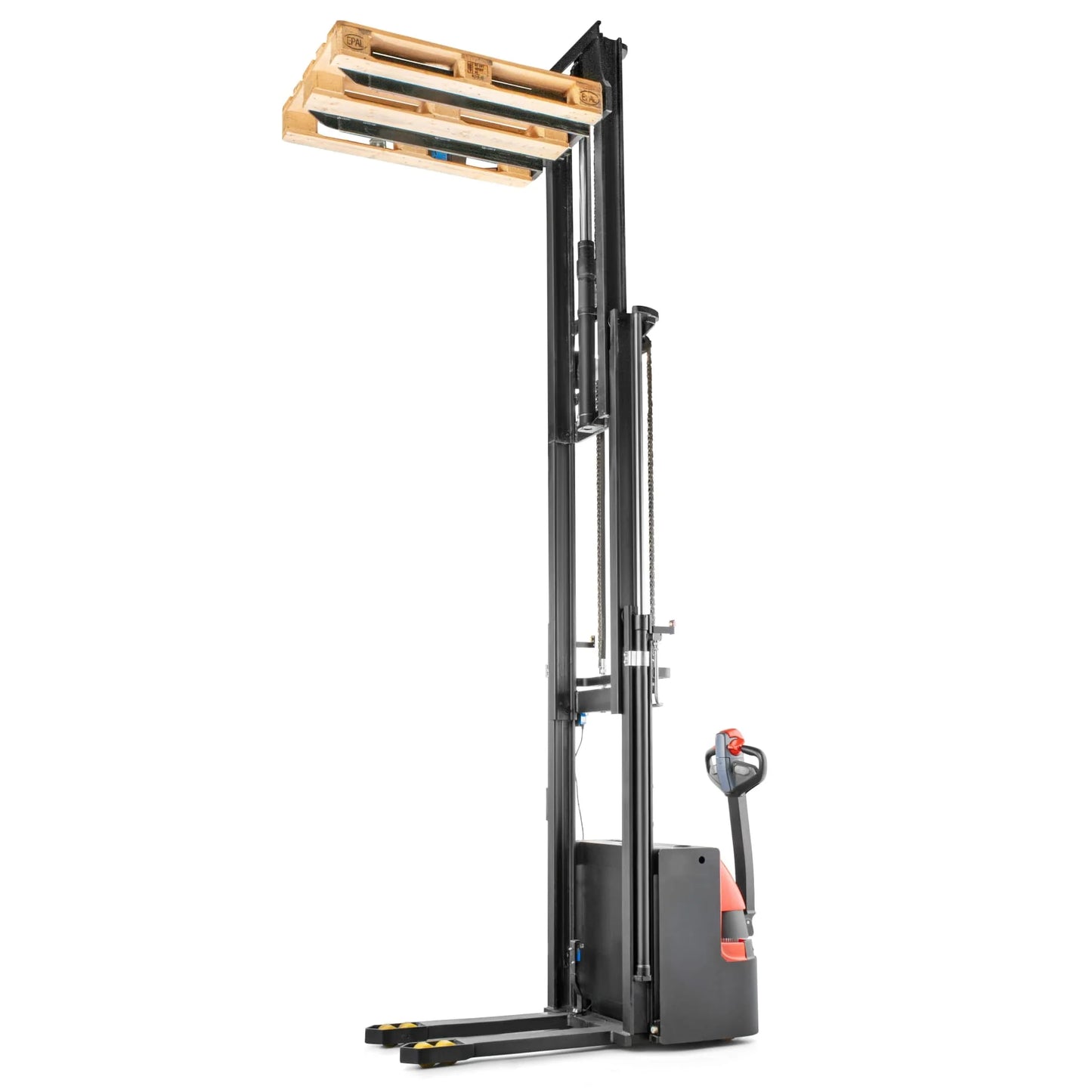 Electric walkie stacker high lift height stacker