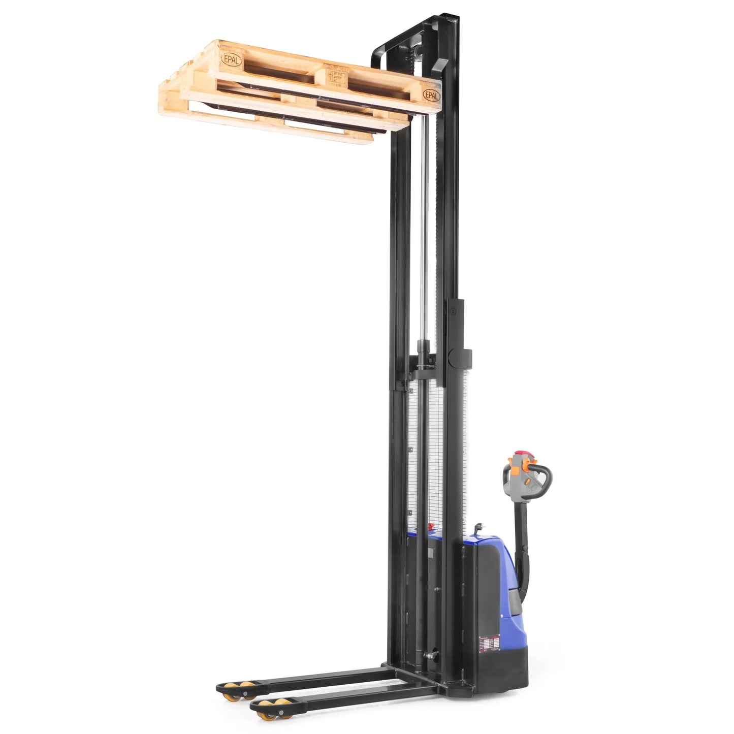 Electric Pallet Stacker high lift truck for 1.6M, 2M,2.5M,3M,3.5M