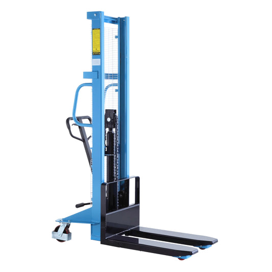 Hand Pallet Stacker Short high lift truck with 800 mm forks