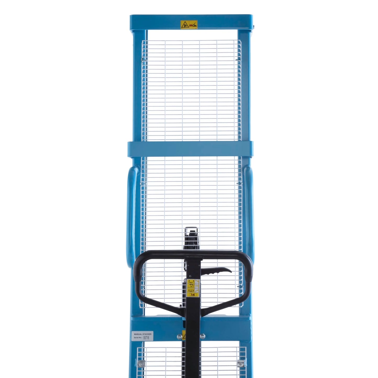 Hand Pallet Stacker Short high lift truck with 800 mm forks