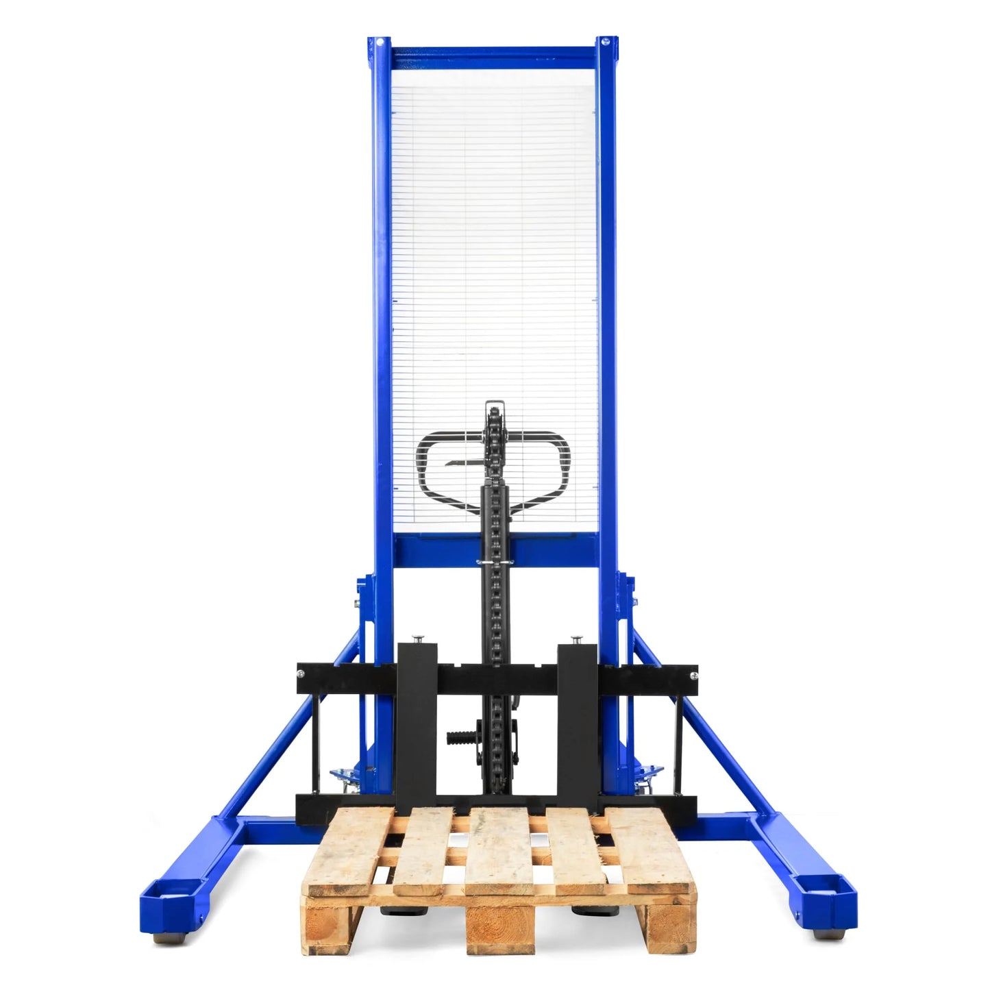 Adjustable Hand Pallet Stacker Wided Leg