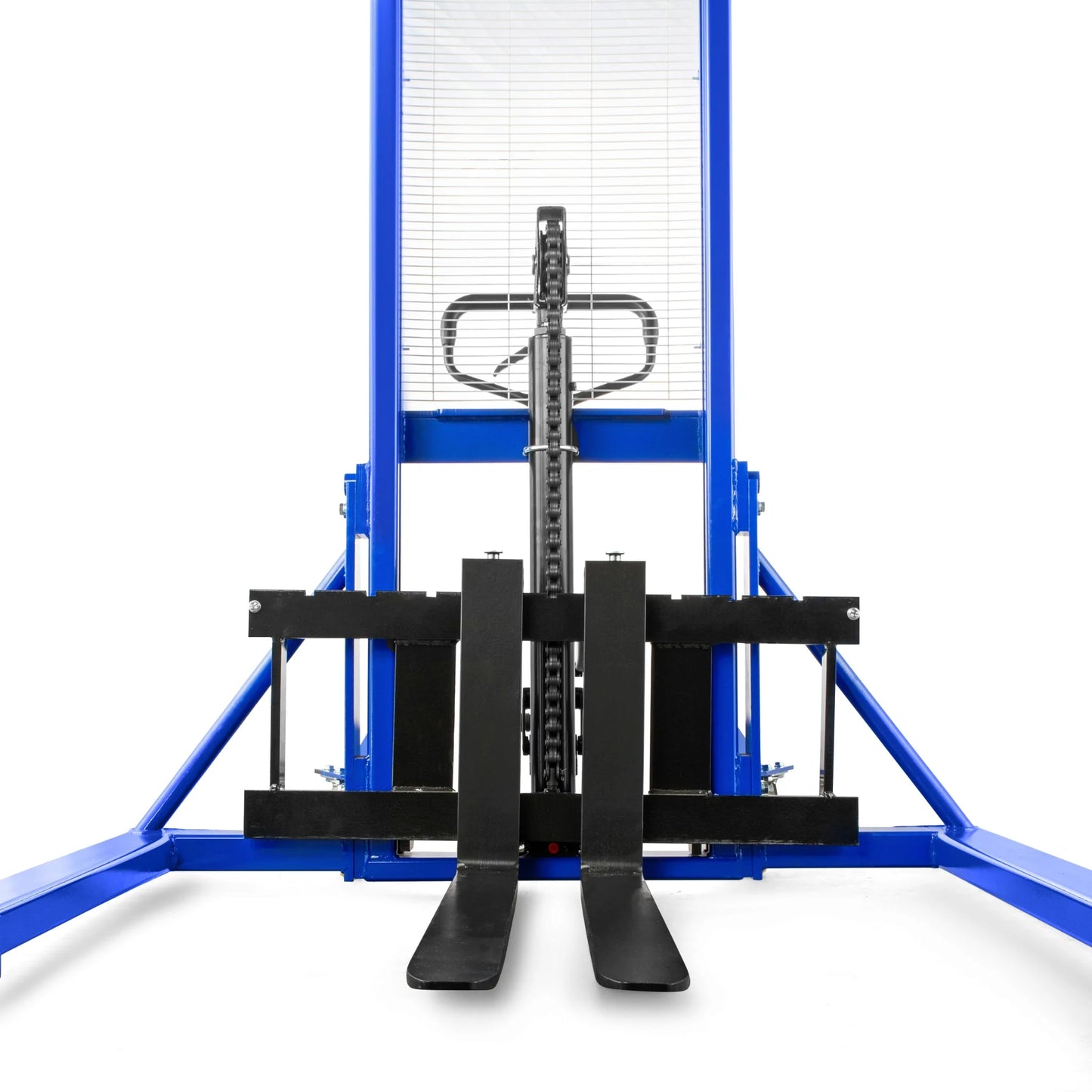 Adjustable Hand Pallet Stacker Wided Leg