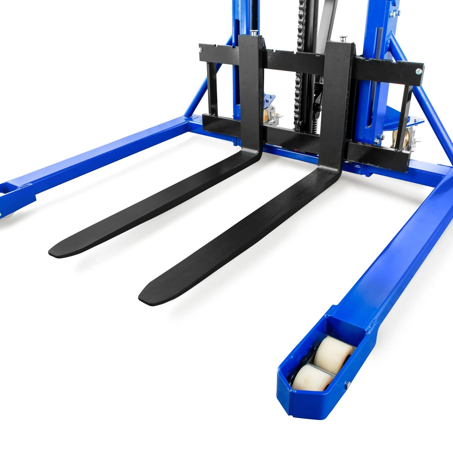 Adjustable Hand Pallet Stacker Wided Leg