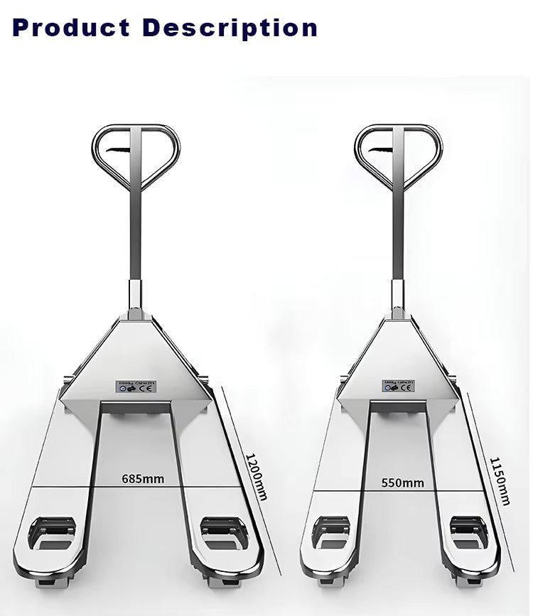 304 Stainless Steel Manual Pallet Truck