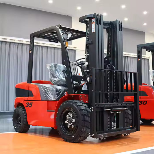 Telescopic Reach Stacker Forklift 3 Ton diesel Forklift with Attachments