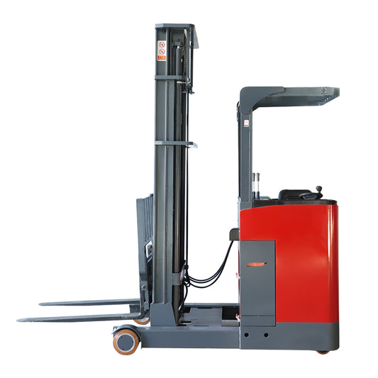 Customized Stand On Type Electric Reach Forklift
