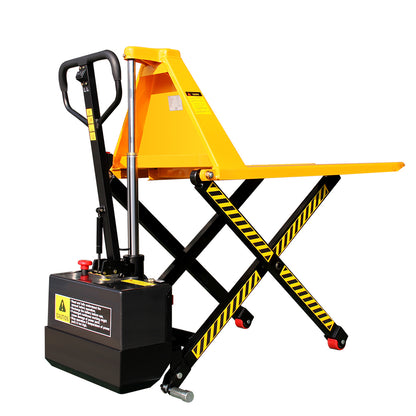 High Lift Hand Pallet Jack Scissor Manual Truck