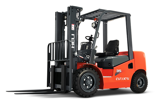 Heli Forklift 4wd Desiel Forklift