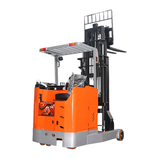 8 Meters 1.5 Ton 2 Ton 48 AC Motor Stand up Electric Reach Forklift