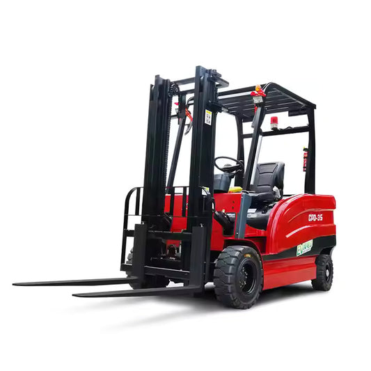 3.5 Ton Lead Acid Battery Fork Lifter Electric Forklift Heavy Duty Forklift