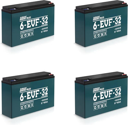 Sealed Lead Acid Battery (4-Pack)