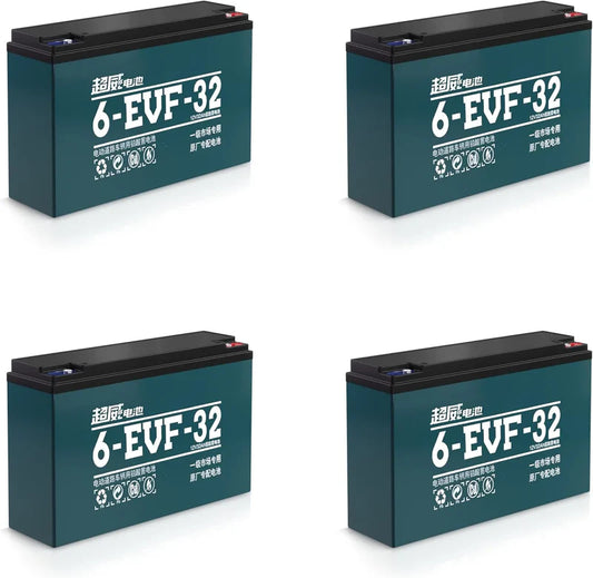 Sealed Lead Acid Battery (4-Pack)