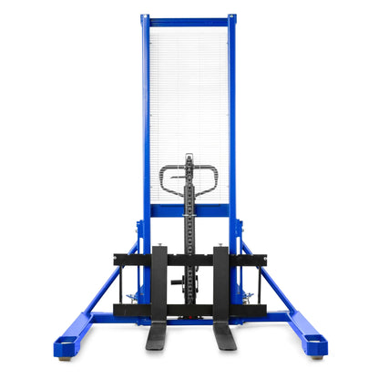 Adjustable Hand Pallet Stacker Wided Leg