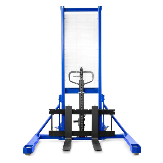 Adjustable Hand Pallet Stacker Wided Leg