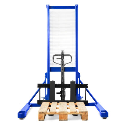 Adjustable Hand Pallet Stacker Wided Leg