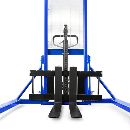 Adjustable Hand Pallet Stacker Wided Leg