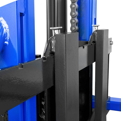 Adjustable Hand Pallet Stacker Wided Leg