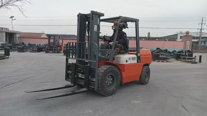 Diesel Forklift With Fork and Side Shift Warehouse Forklift