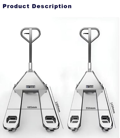 304 Stainless Steel Manual Pallet Truck